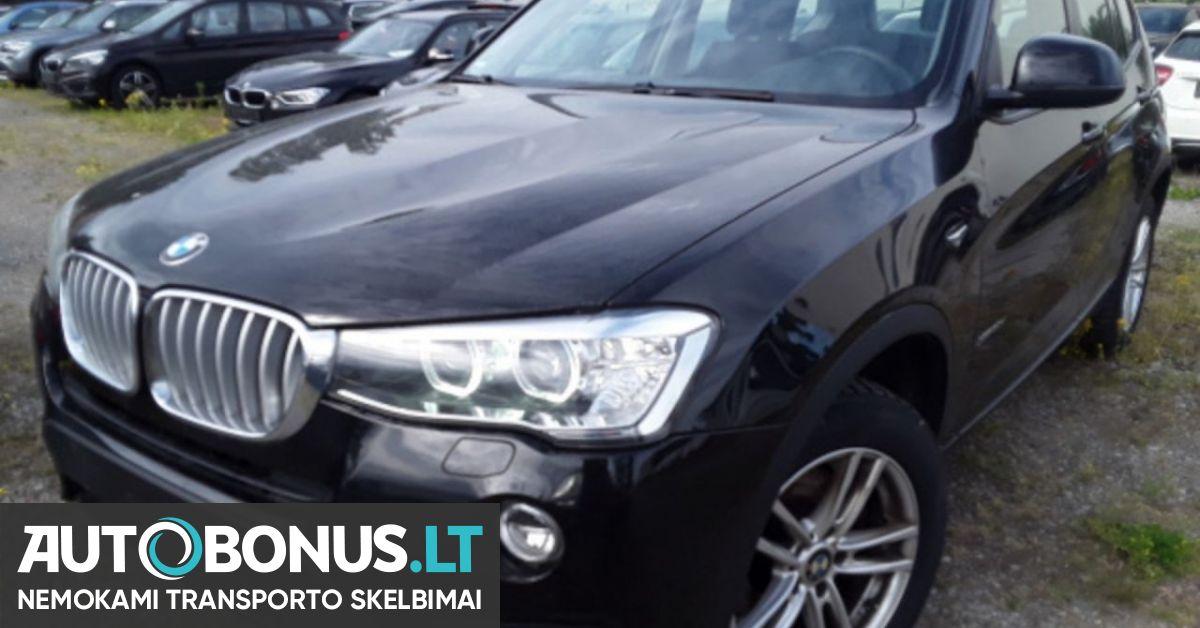 BMW X3, 3.0 l., visureigis, 2017 m. | 133751 | Autobonus.lt
