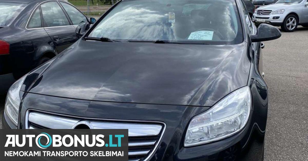 Opel Insignia 2 0 L Universal 13 Yr Autobonus Lt