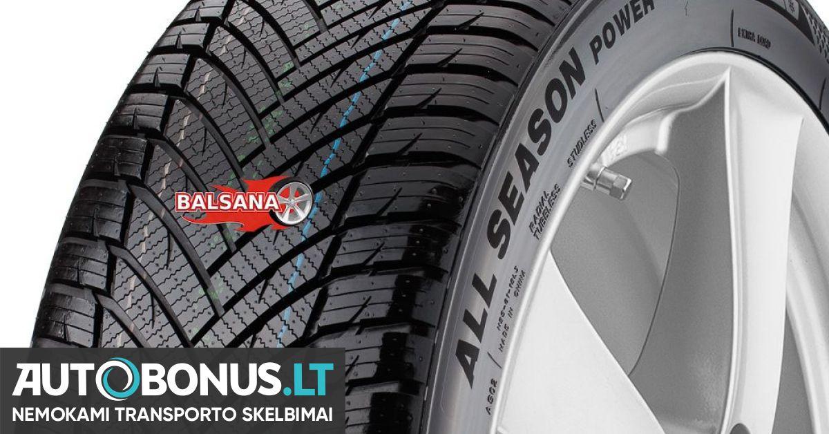Pneumatici 4 Stagioni Tristar Allseason Power 225/50 R17 94W - M+S, 3PMSF, Nuovi, Classificazione C/B 71db